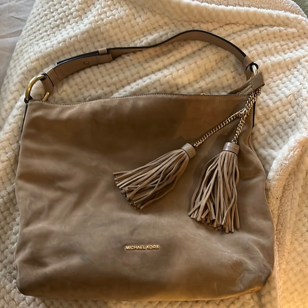 Michael Kors  suede purse